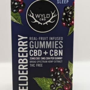 Elderberry Gummies front