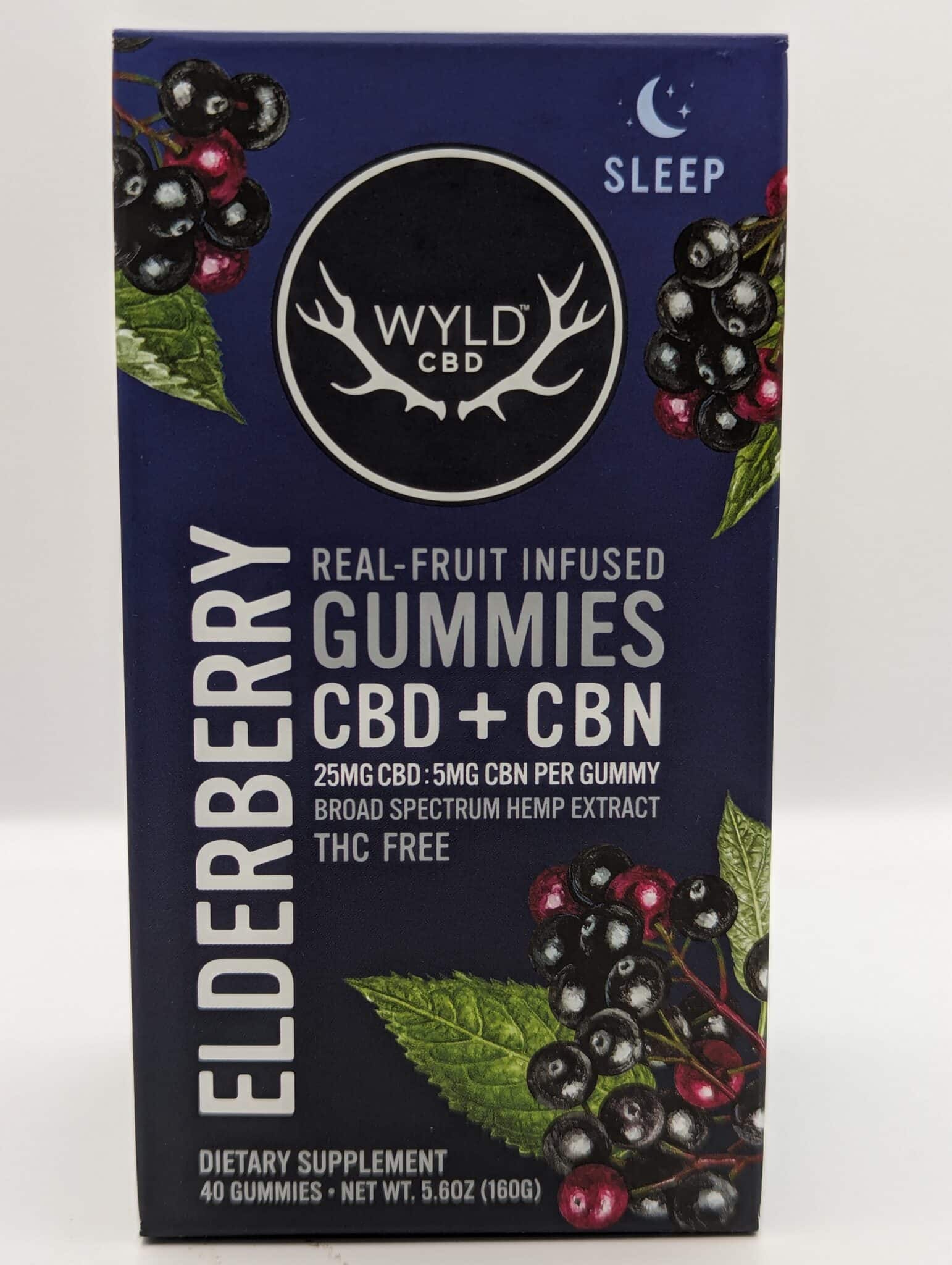 Elderberry Gummies front