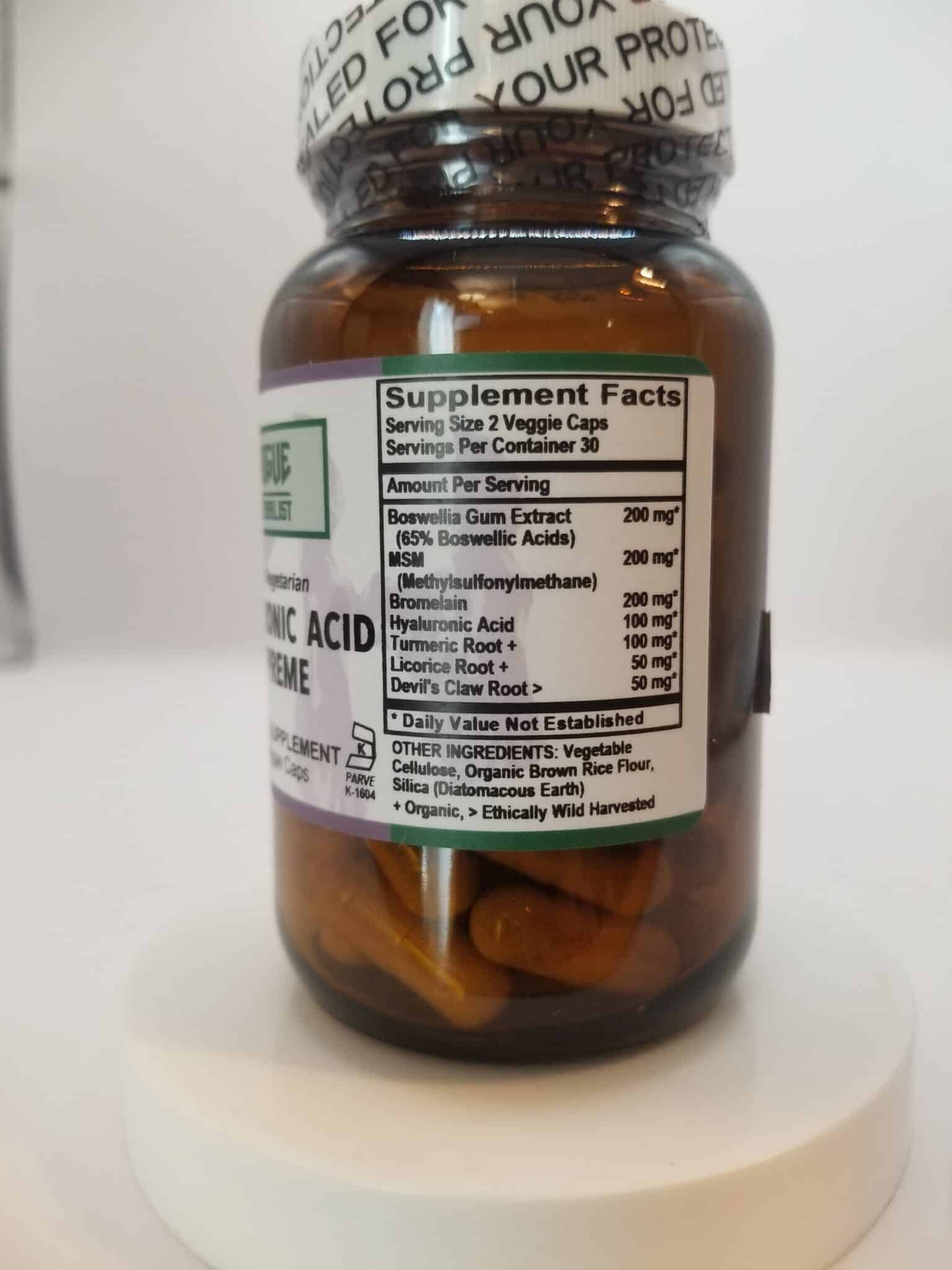 Hyaluronic Acid Back