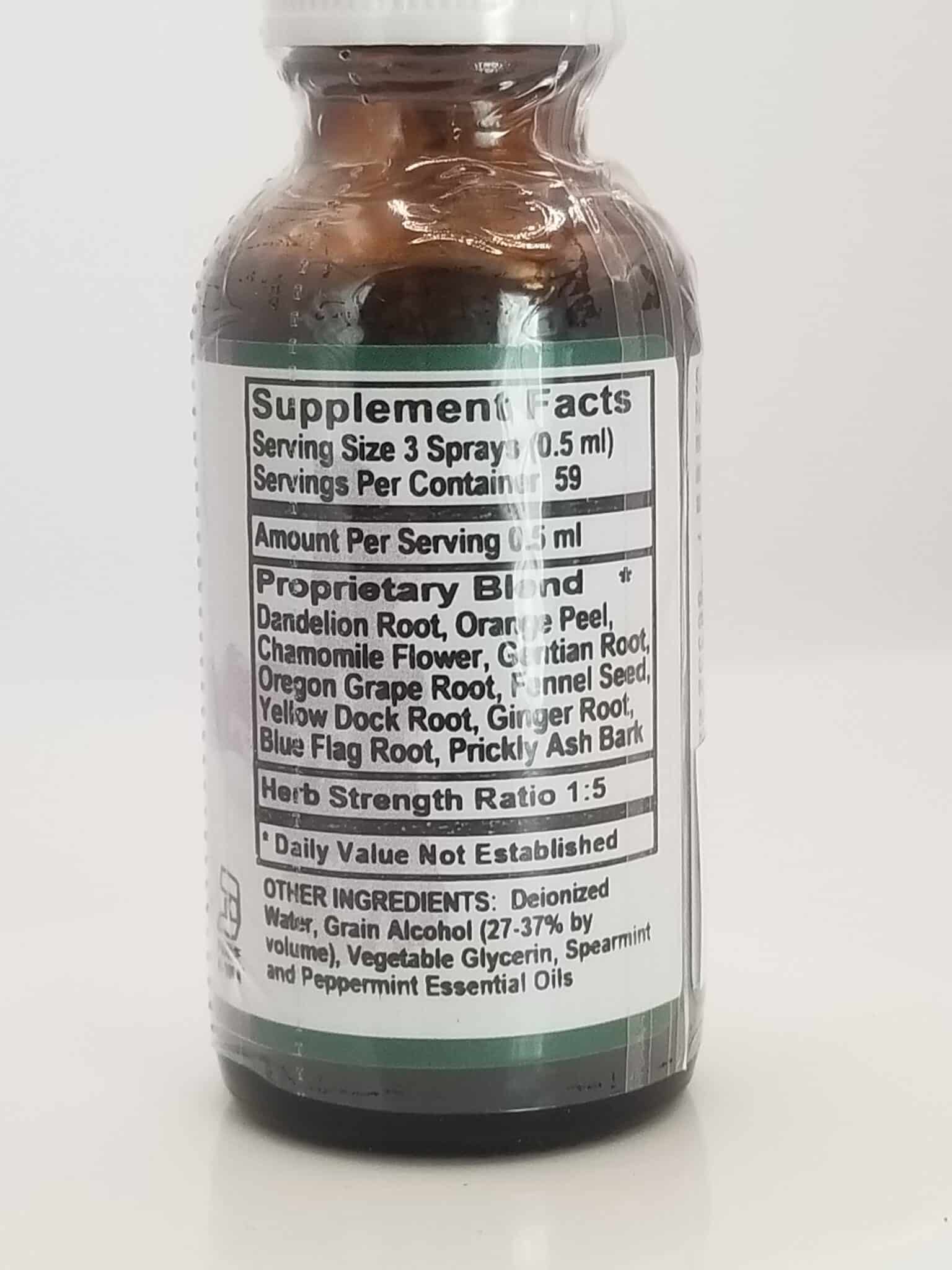 digestive bitters mint side