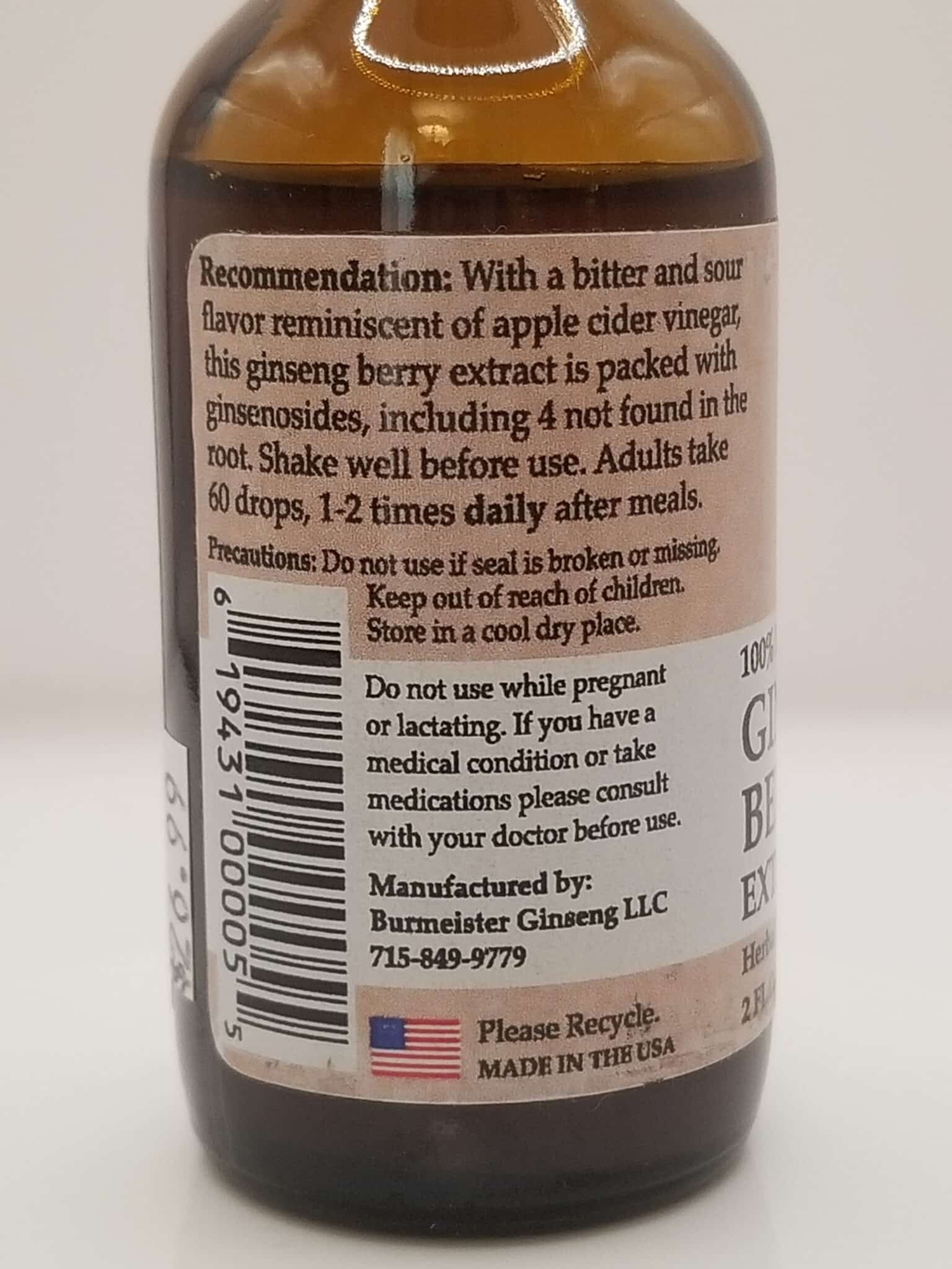 ginseng berry extract directions