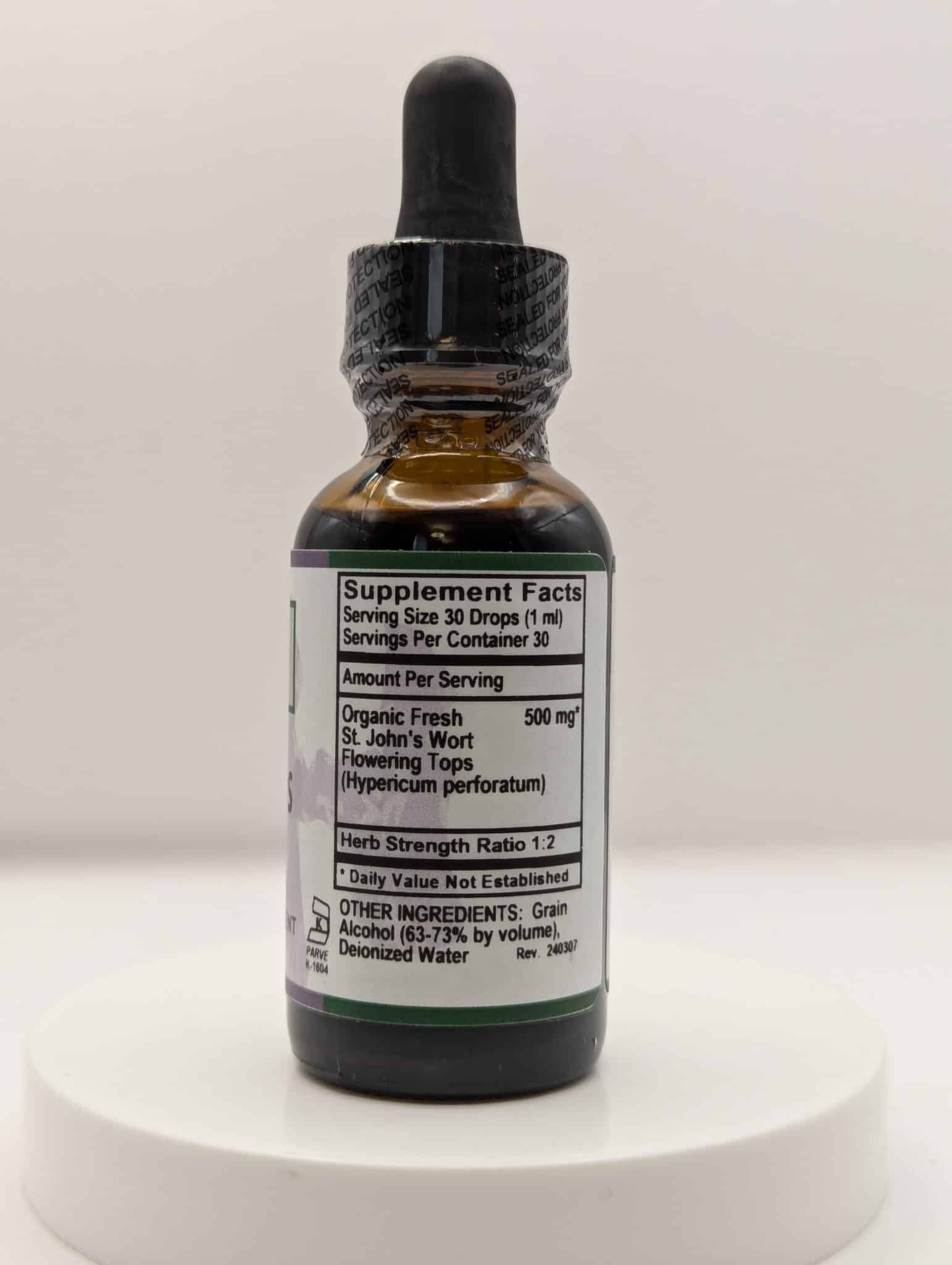 St. John's tincture side