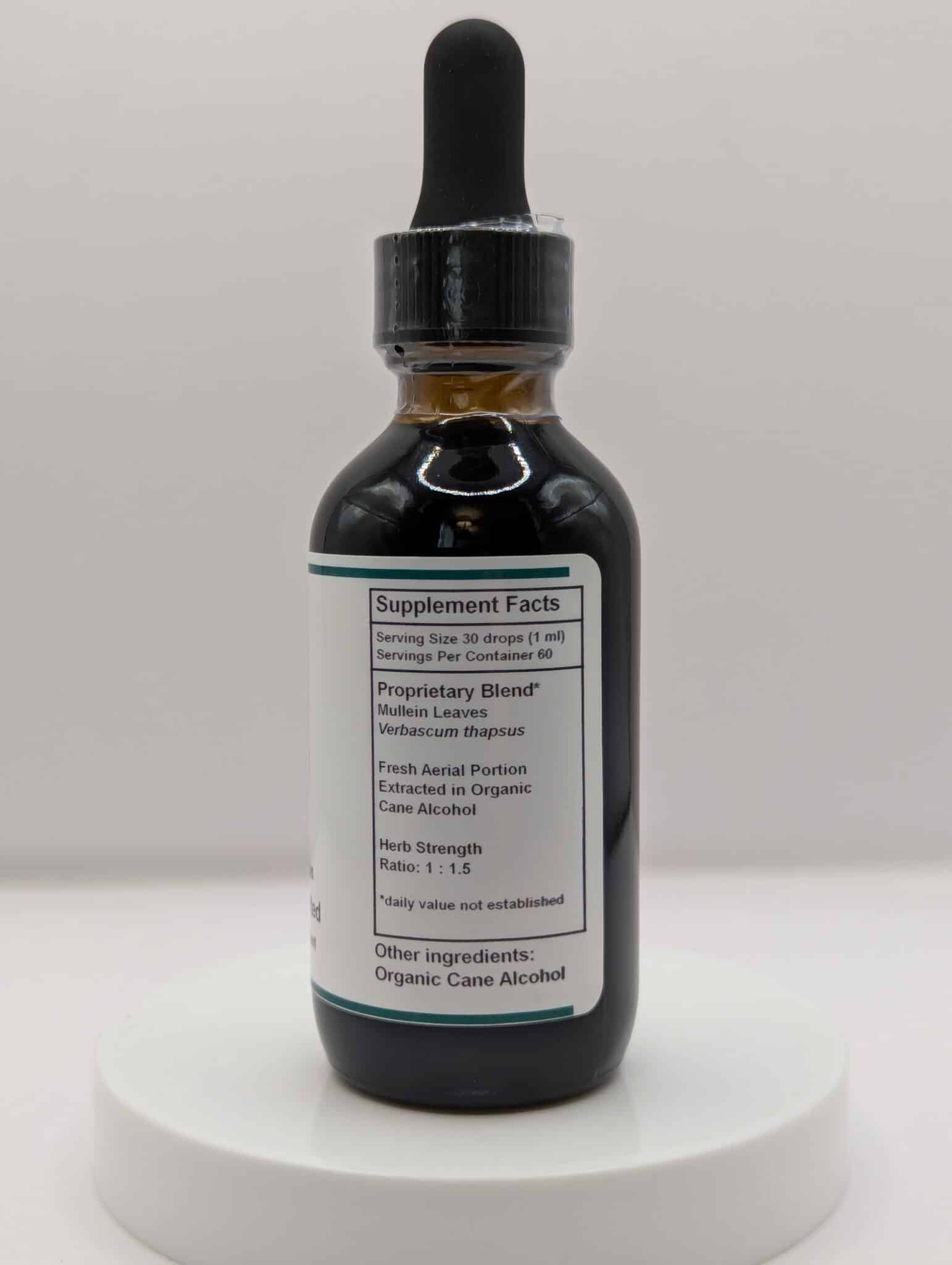 Mullein Tincture 2oz side