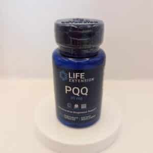 Bottle of PQQ by Life Extension 20mg capsules for cellular energy and antioxidant support