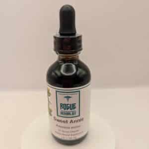 Sweet Annie Tincture 2oz – Vermont-grown Artemisia annua herbal extract in cane alcohol and maple water