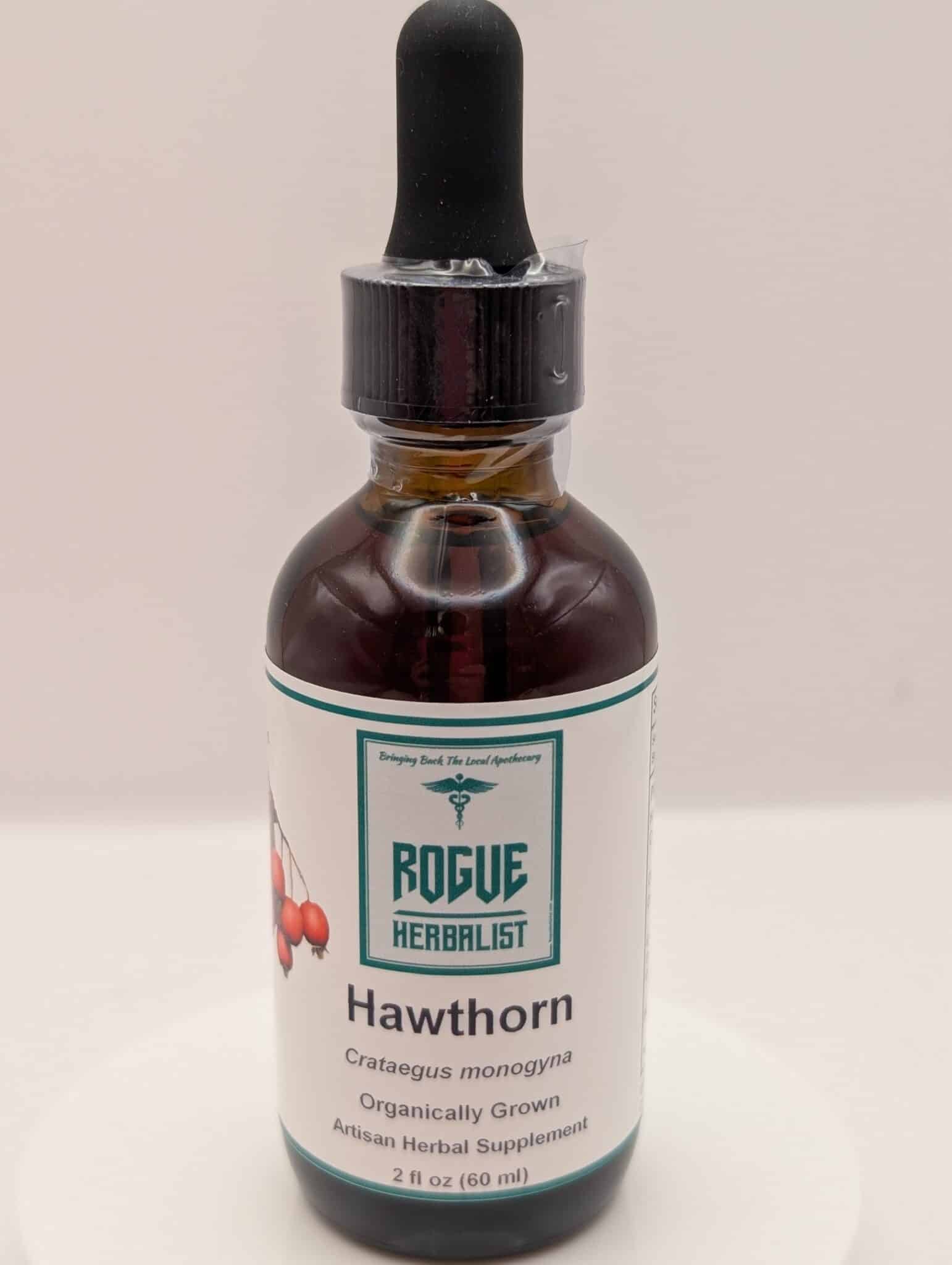 Organic Hawthorn Berry Tincture 2oz – Herbal Heart Support