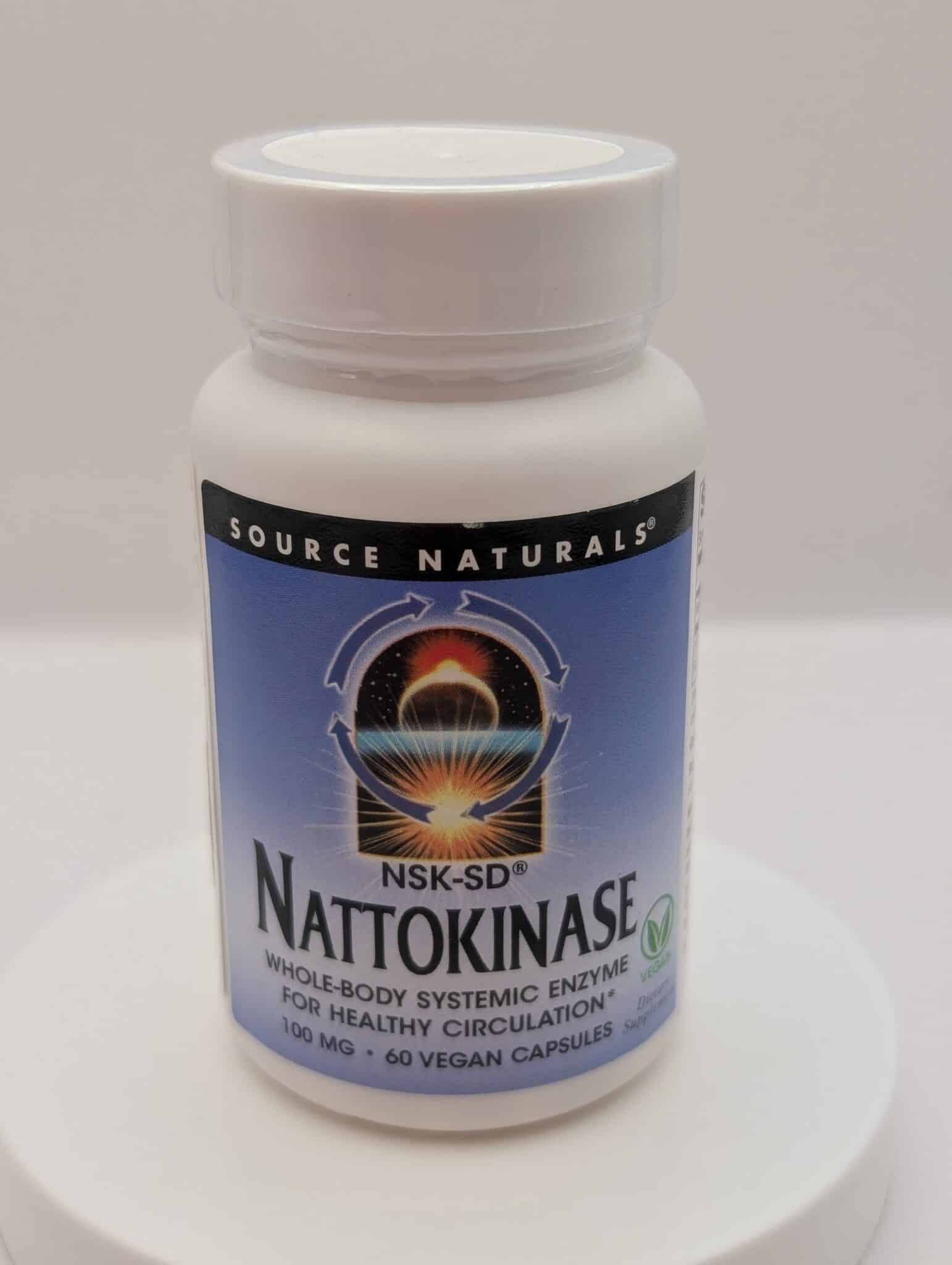 Source Naturals Nattokinase Capsules – 2,000 FU NSK-SD Enzyme 60 Count