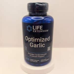 Life Extension Optimized Garlic Capsules – High Allicin Garlic Bulb Extract 200 count