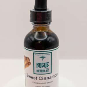 Sweet Cinnamon Tincture 2oz – Organic Cinnamomum verum herbal extract in cane alcohol and maple water