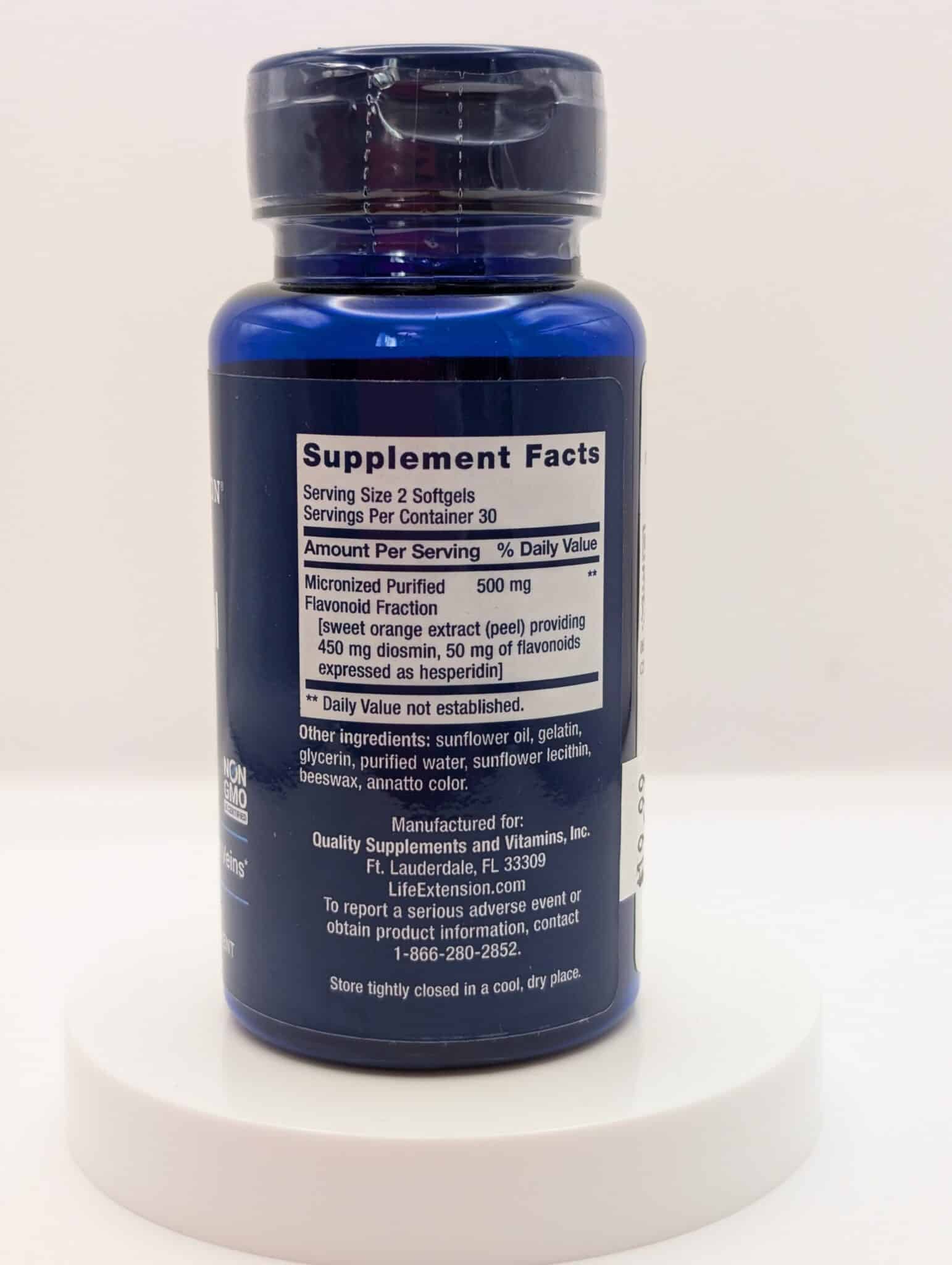 Youthful Legs Softgels by Life Extension – 500 mg – 60 Count - Image 2