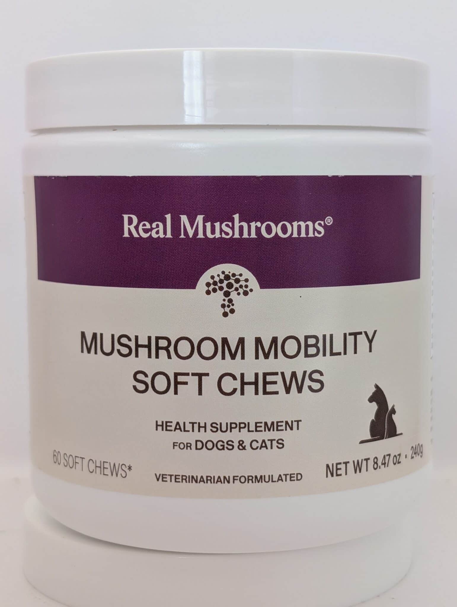 Mushroom Mobility Soft Chews by Real Mushrooms