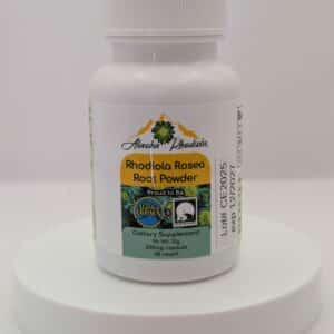 Rhodiola Rosea Root Powder Capsules by Alaska Rhodiola