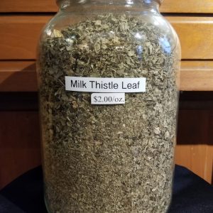 Milk Thistle Leaf, Organic, 1oz. bag