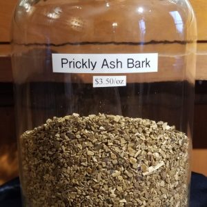 Prickly Ash Bark, Wildcrafted 1oz. bag