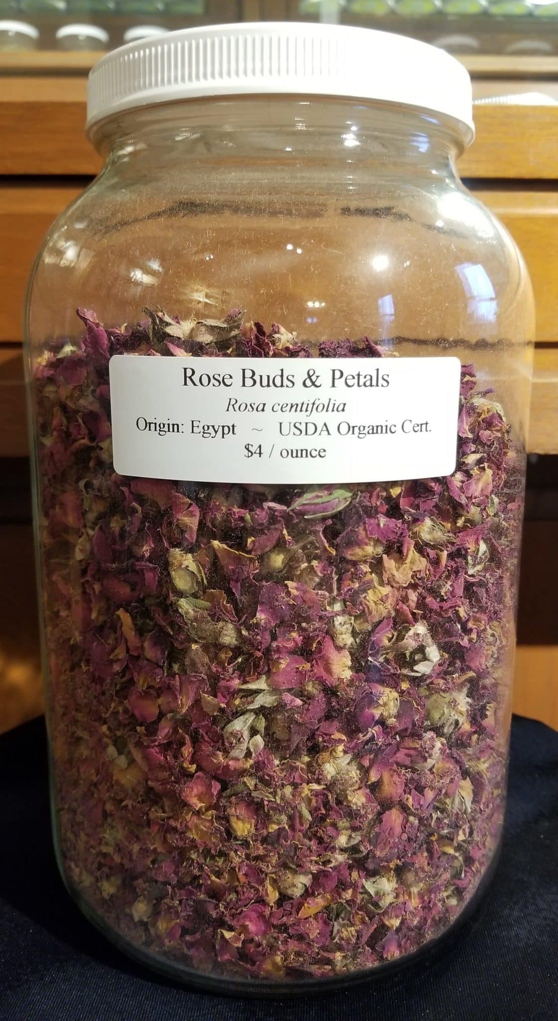 Rose Buds & Petals, Organic, 1oz. bag