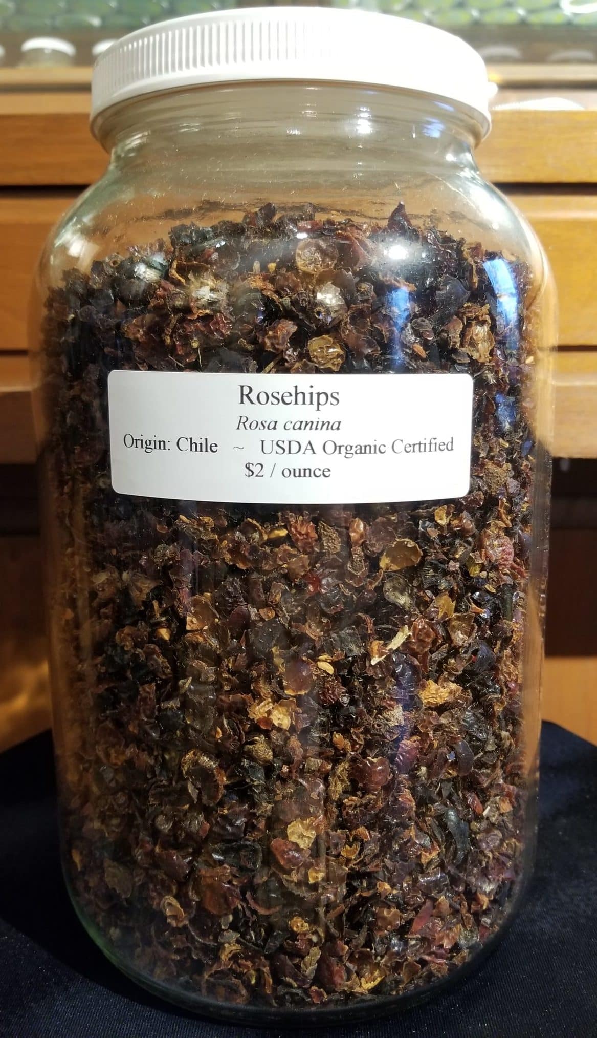 Rosehips, Organic, 1oz. bag