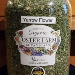 Yarrow Herb, Organic, Vermont grown 1oz. bag