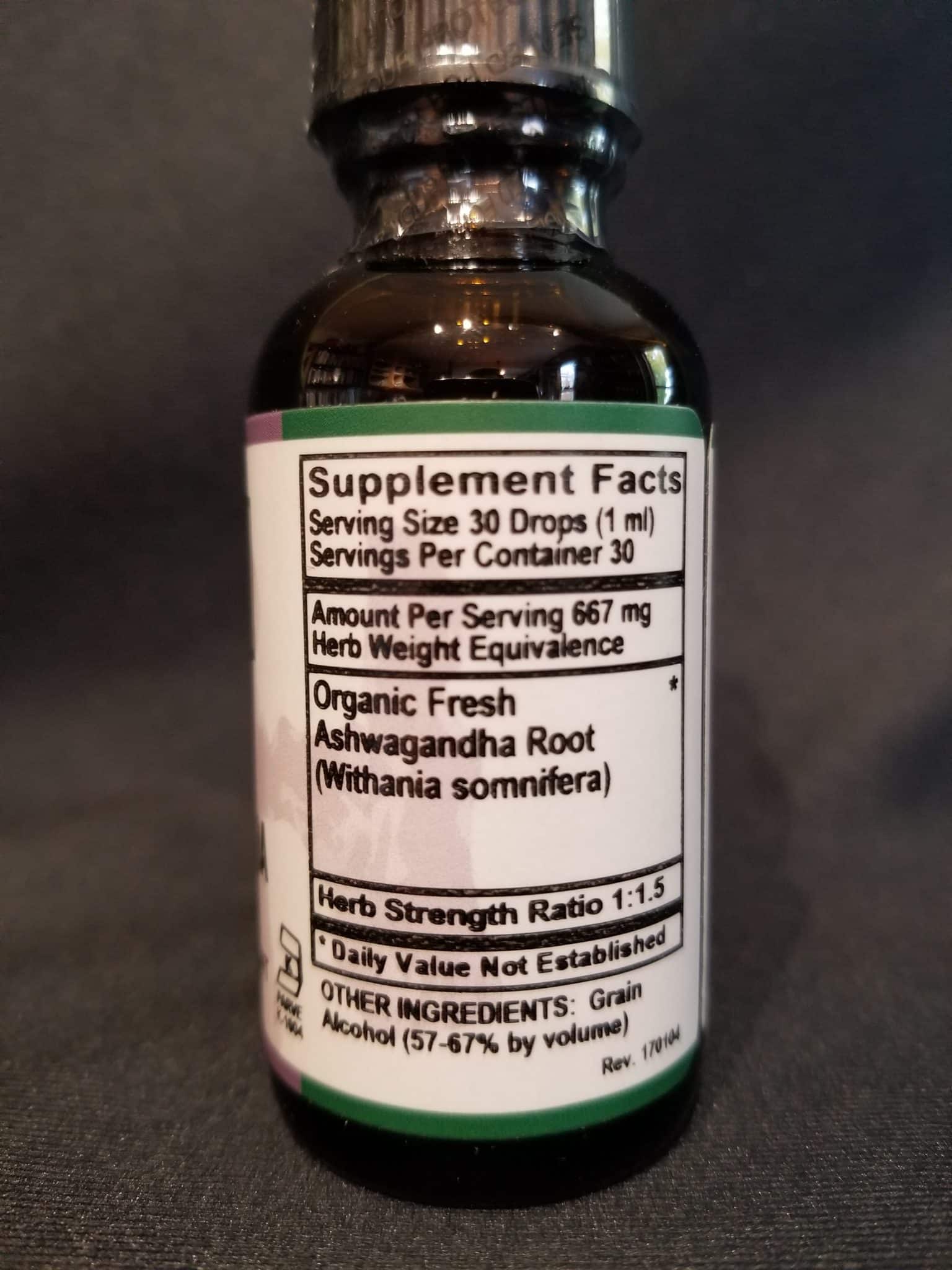 Ashwagandha Liquid Extract 1oz. - Image 2