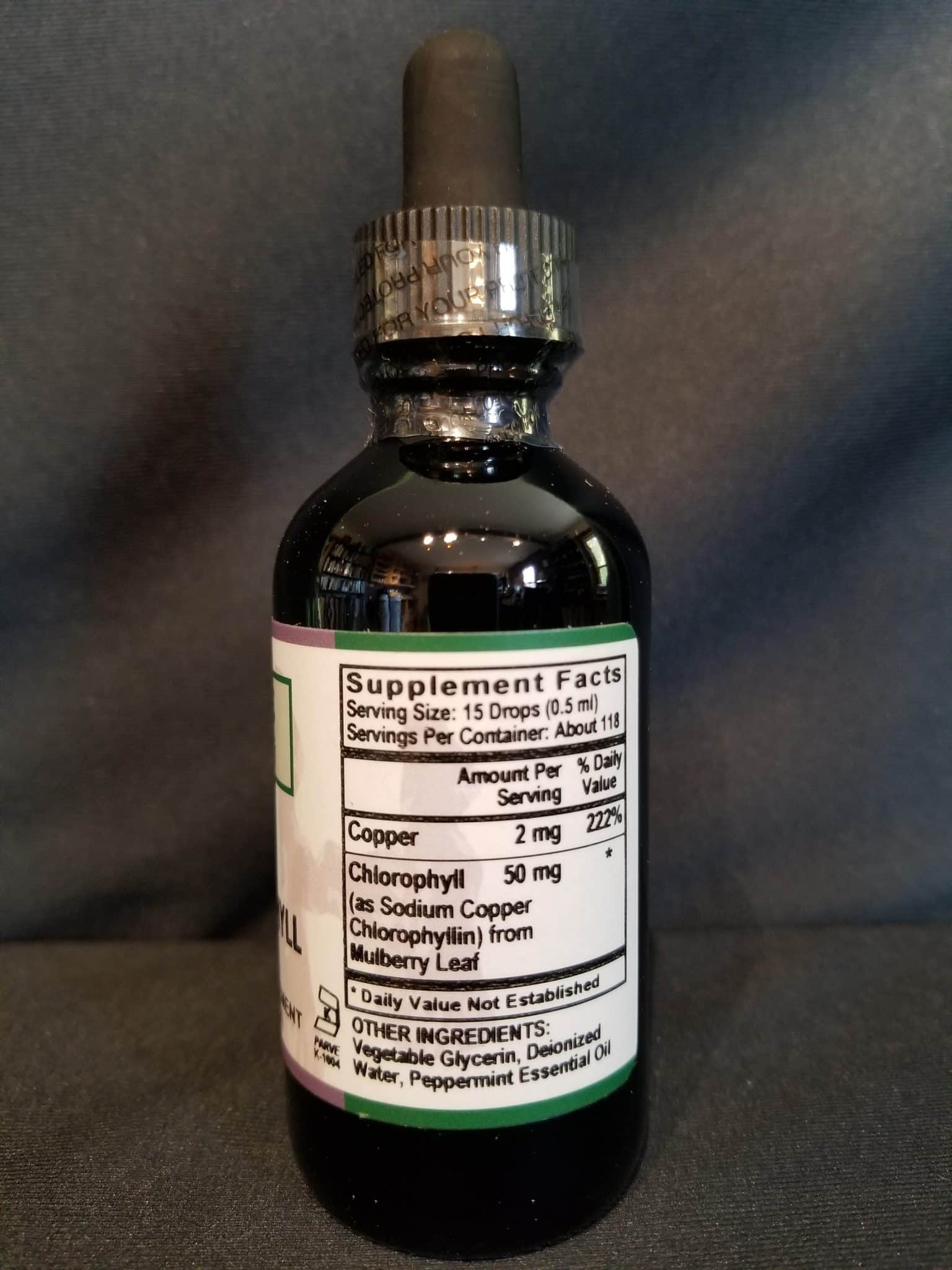 Chlorophyll Alcohol-Free 2oz. - Image 2