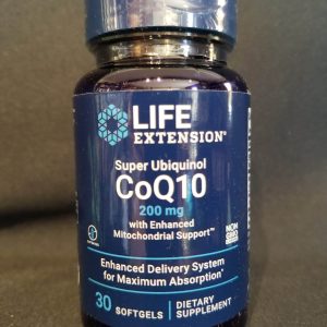 Super Ubiquinol CoQ10 with Enhanced Mitochondrial Support 30 softgel