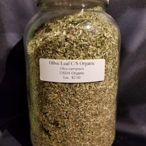 Olive Leaf, Organic, 1oz. bag