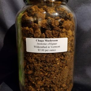 Chaga Mushroom, Wildcrafted, 1oz.