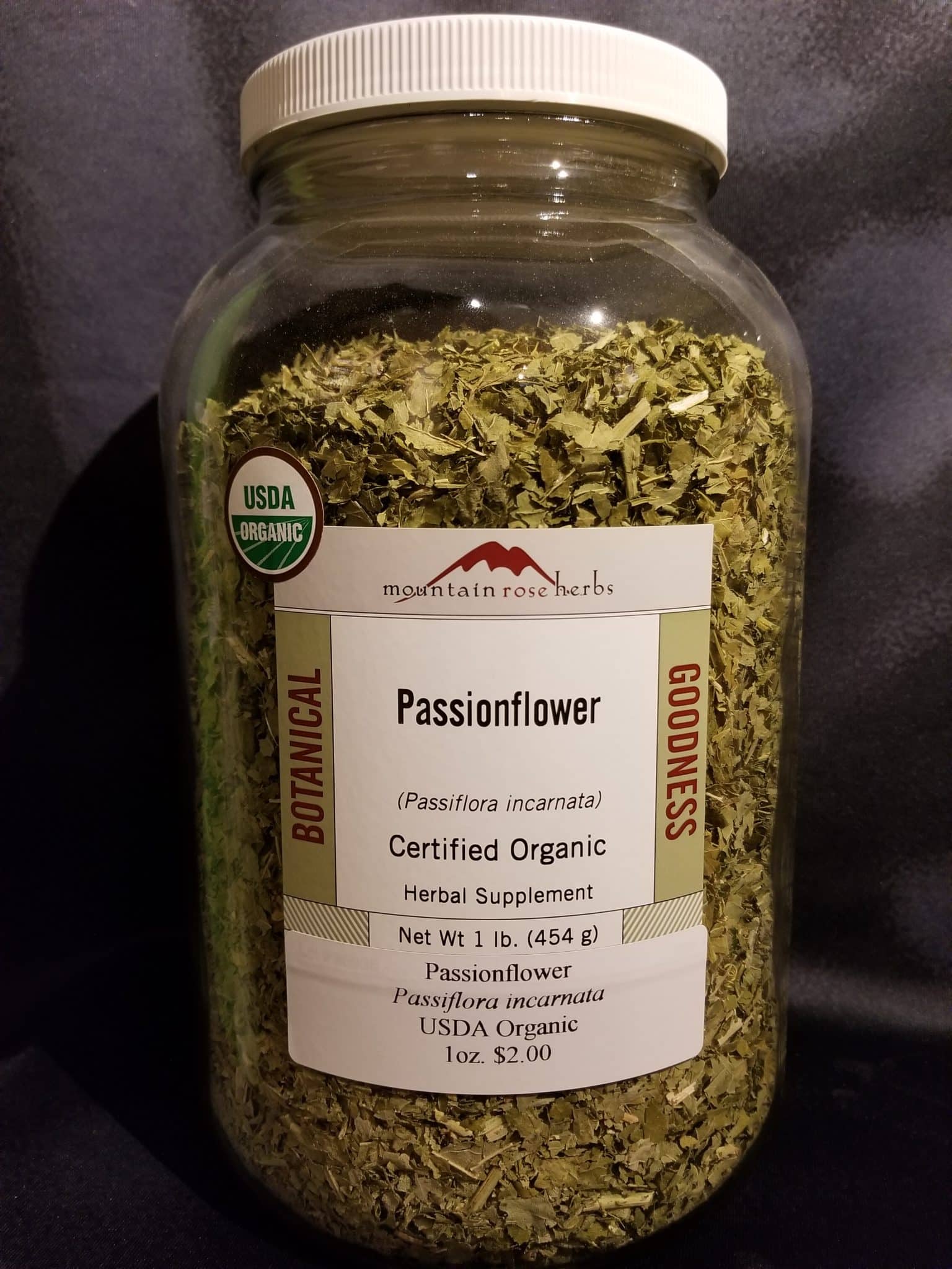 Passionflower, Organic, 1oz. bag