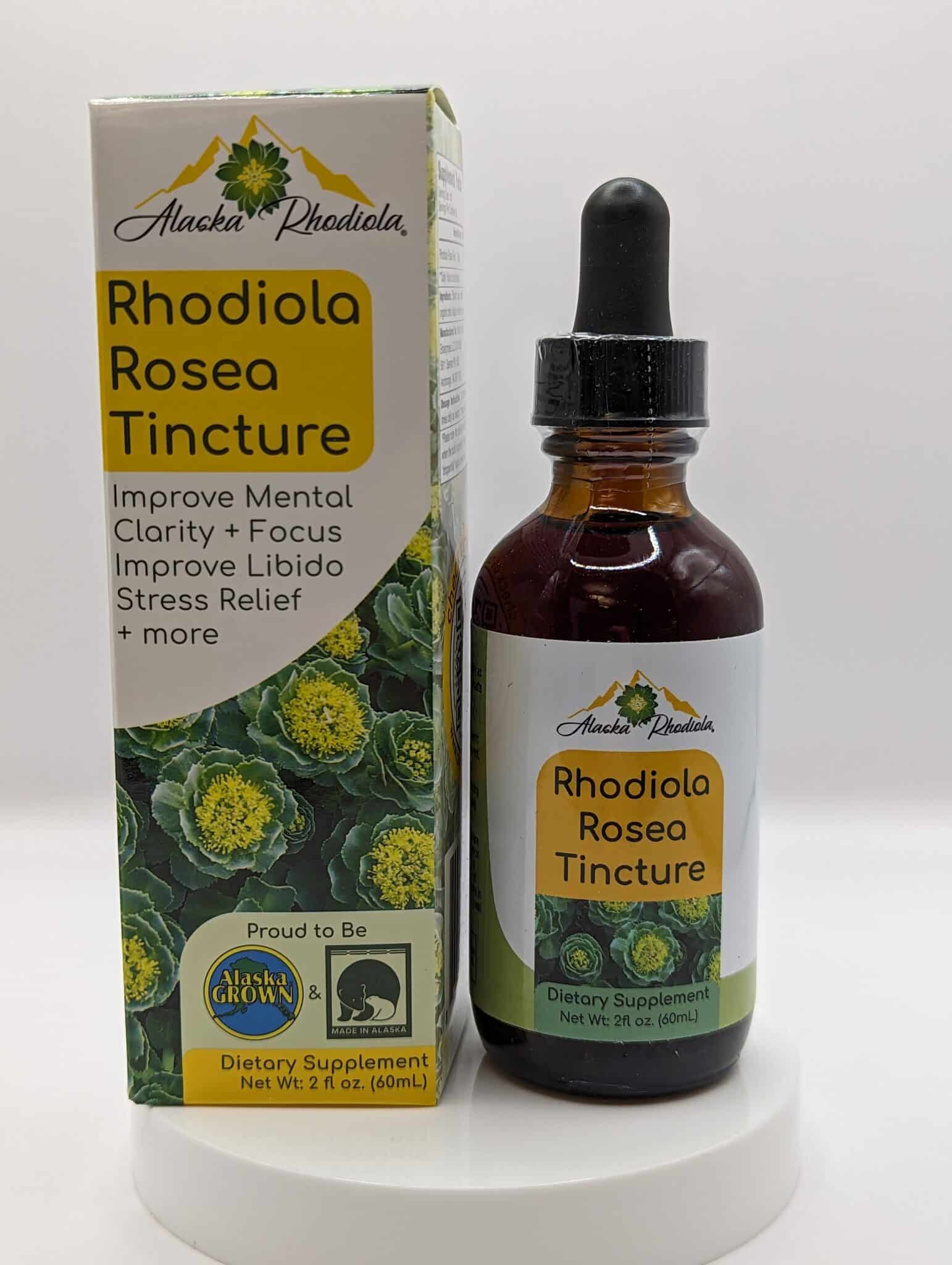 Alaska Rhodiola Tincture 2oz.