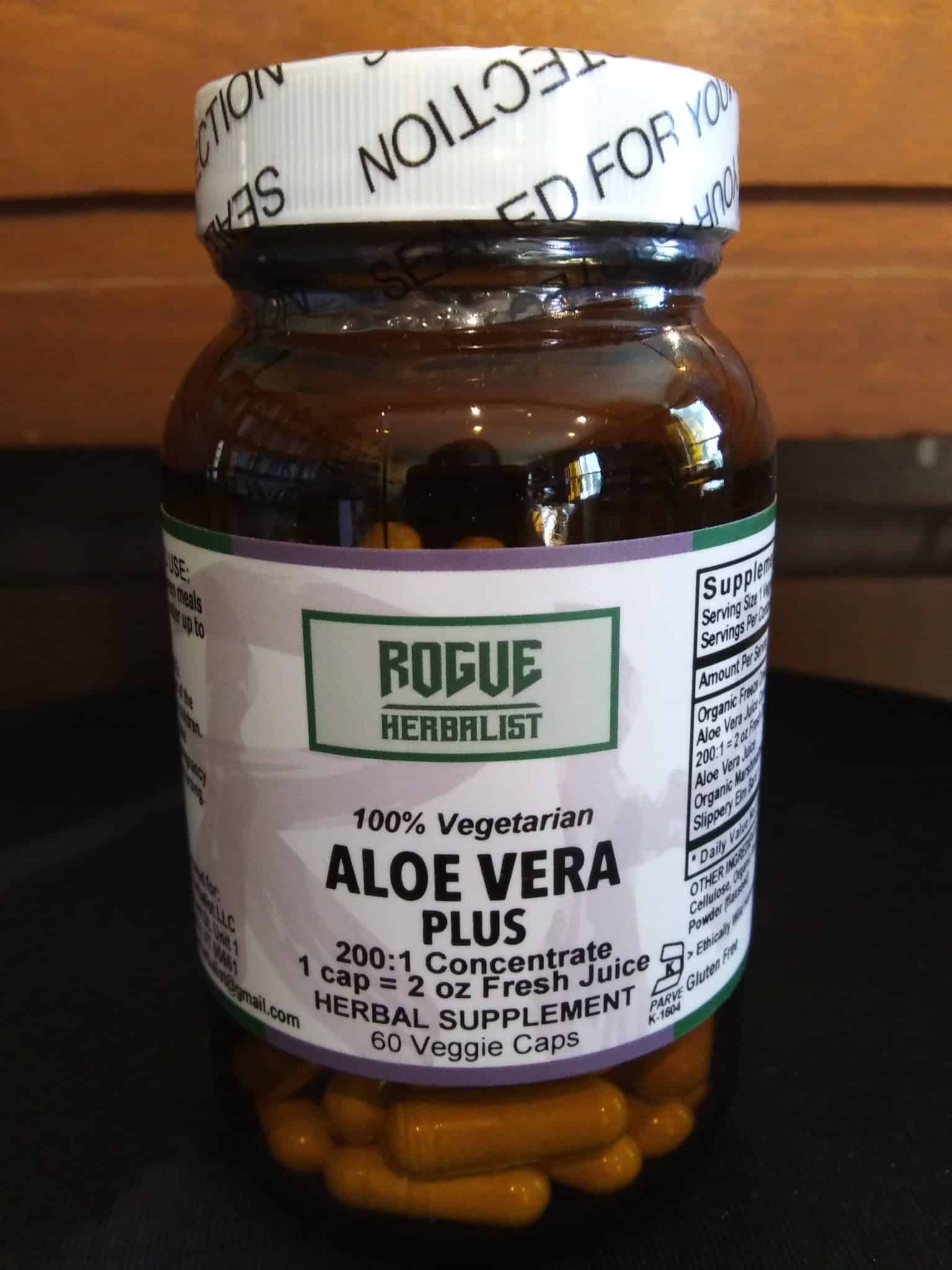 Aloe Vera Plus Powder Capsules 60ct