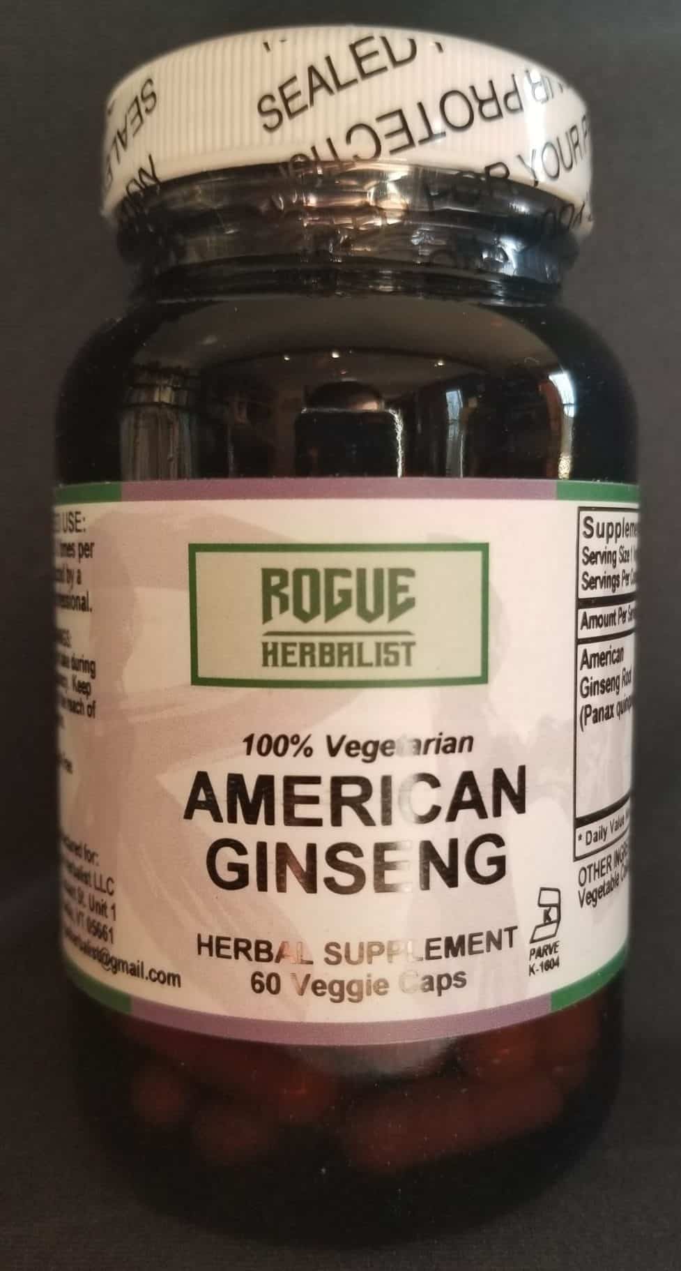 American Ginseng 400mg 60 capsules
