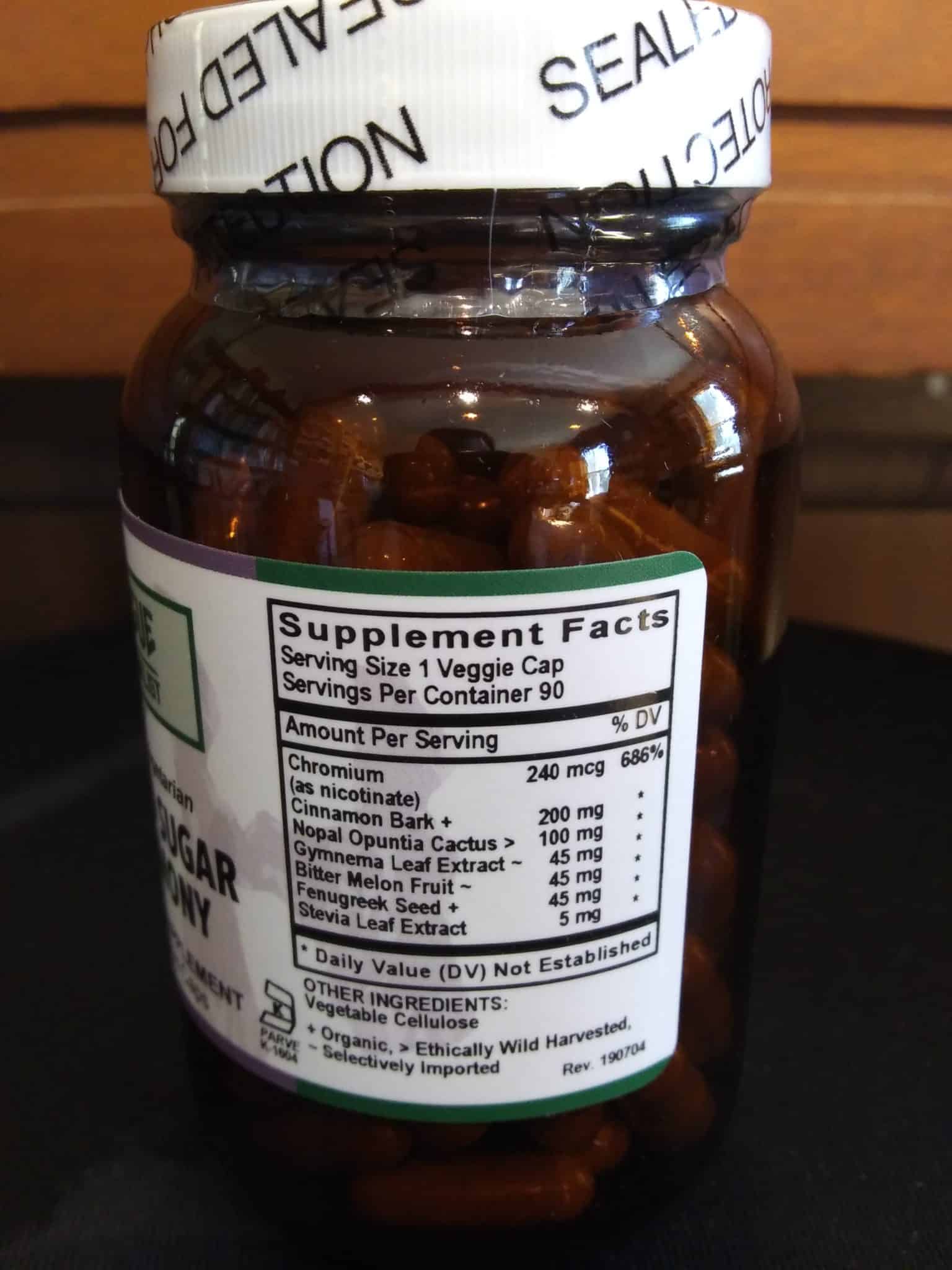 Blood Sugar Harmony Powder Capsules 90ct - Image 2