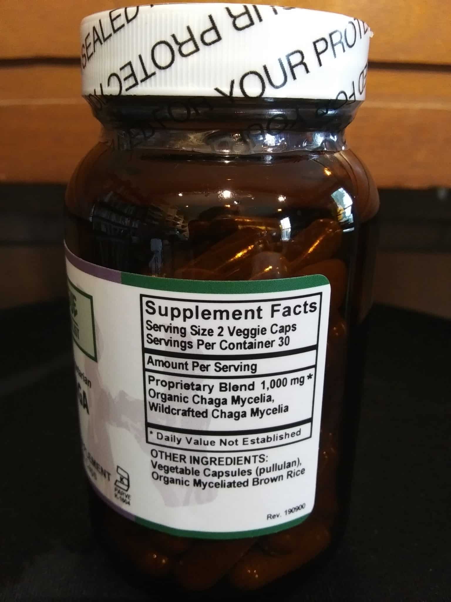 Chaga Capsules 60ct - Image 2