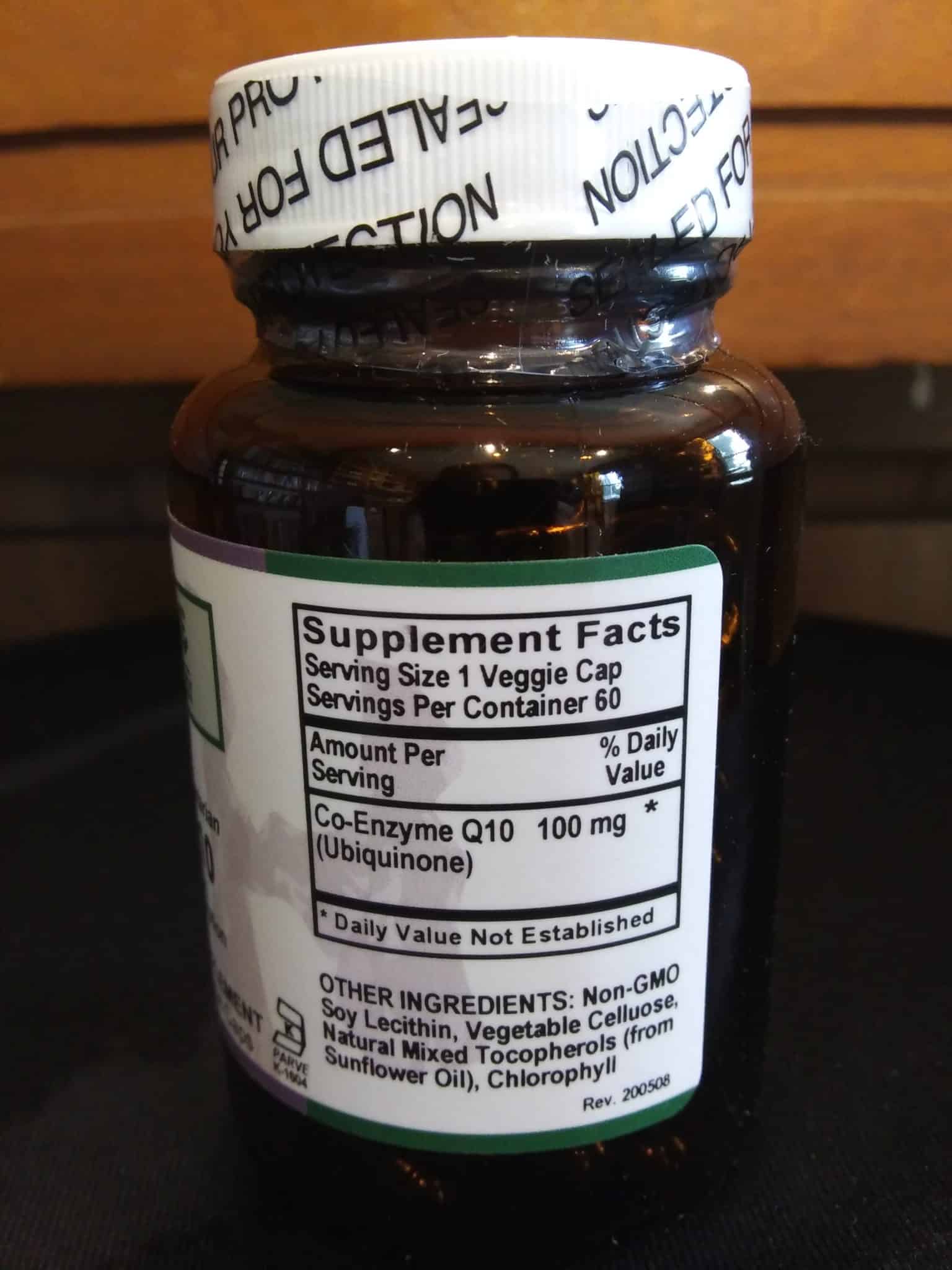 CoQ10 Liquid Capsules Standardized 100mg 60ct - Image 2