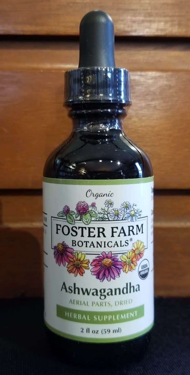 Foster Farm Ashwagandha Tincture 2oz.