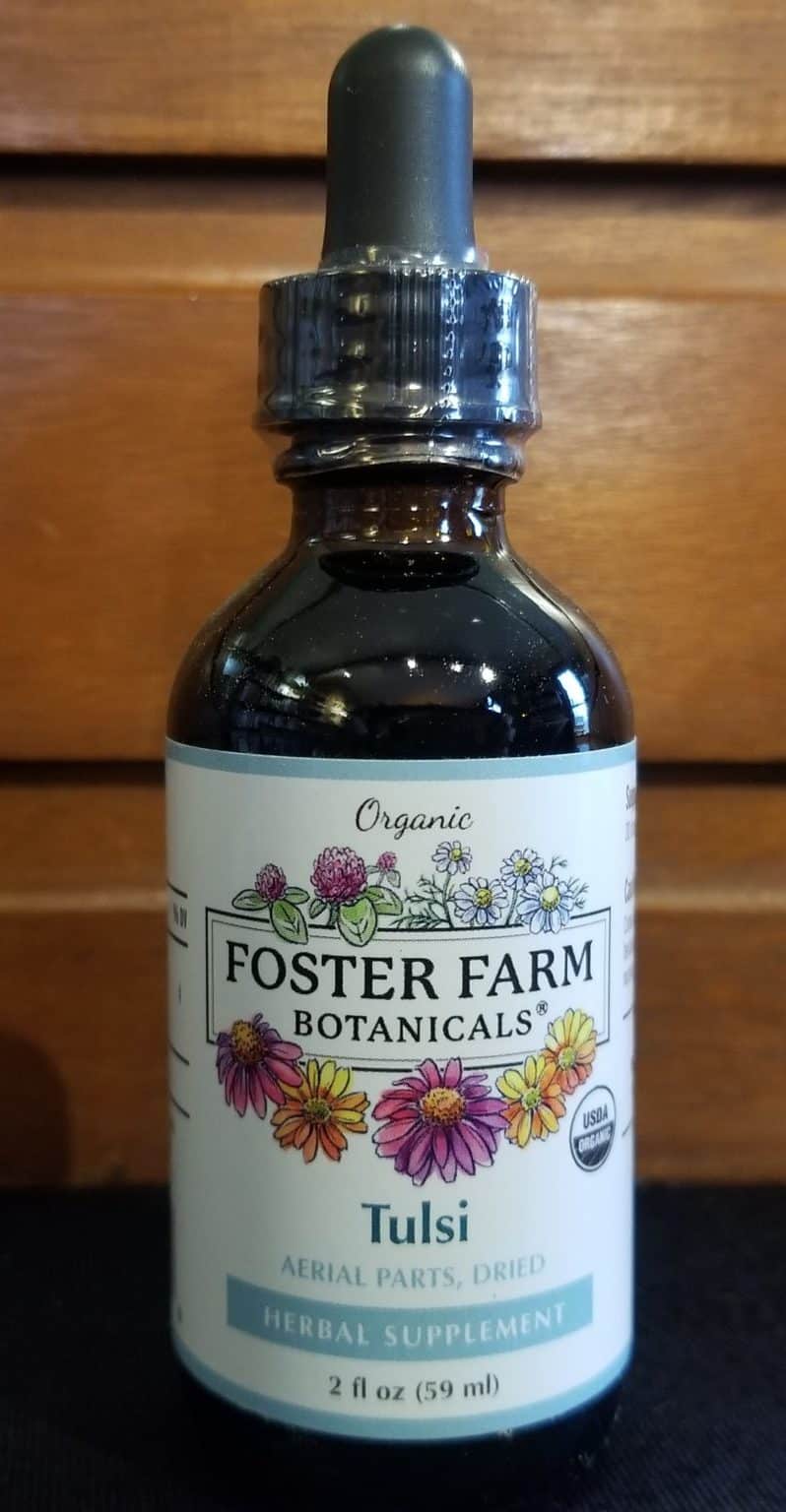 Foster Farm Tulsi Tincture 2oz.