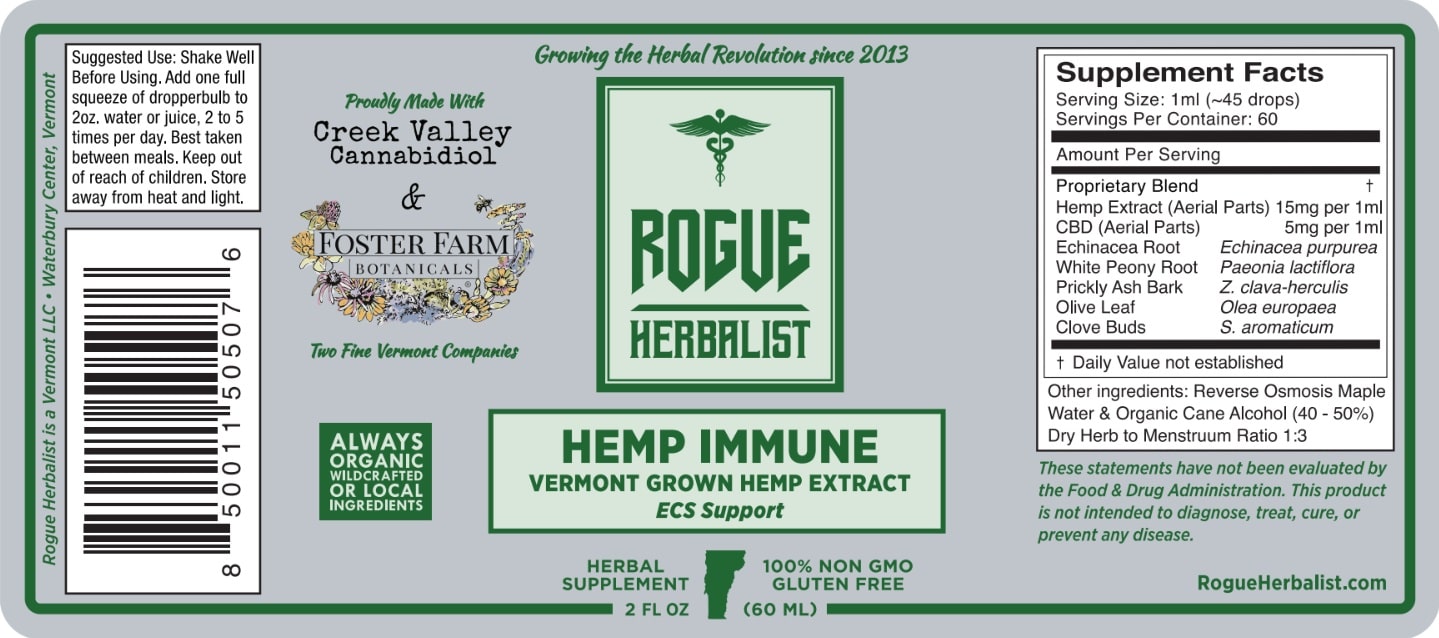 Hemp Immune 2oz.