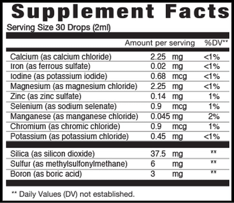 Eidon Multiple Mineral 2oz. - Image 2