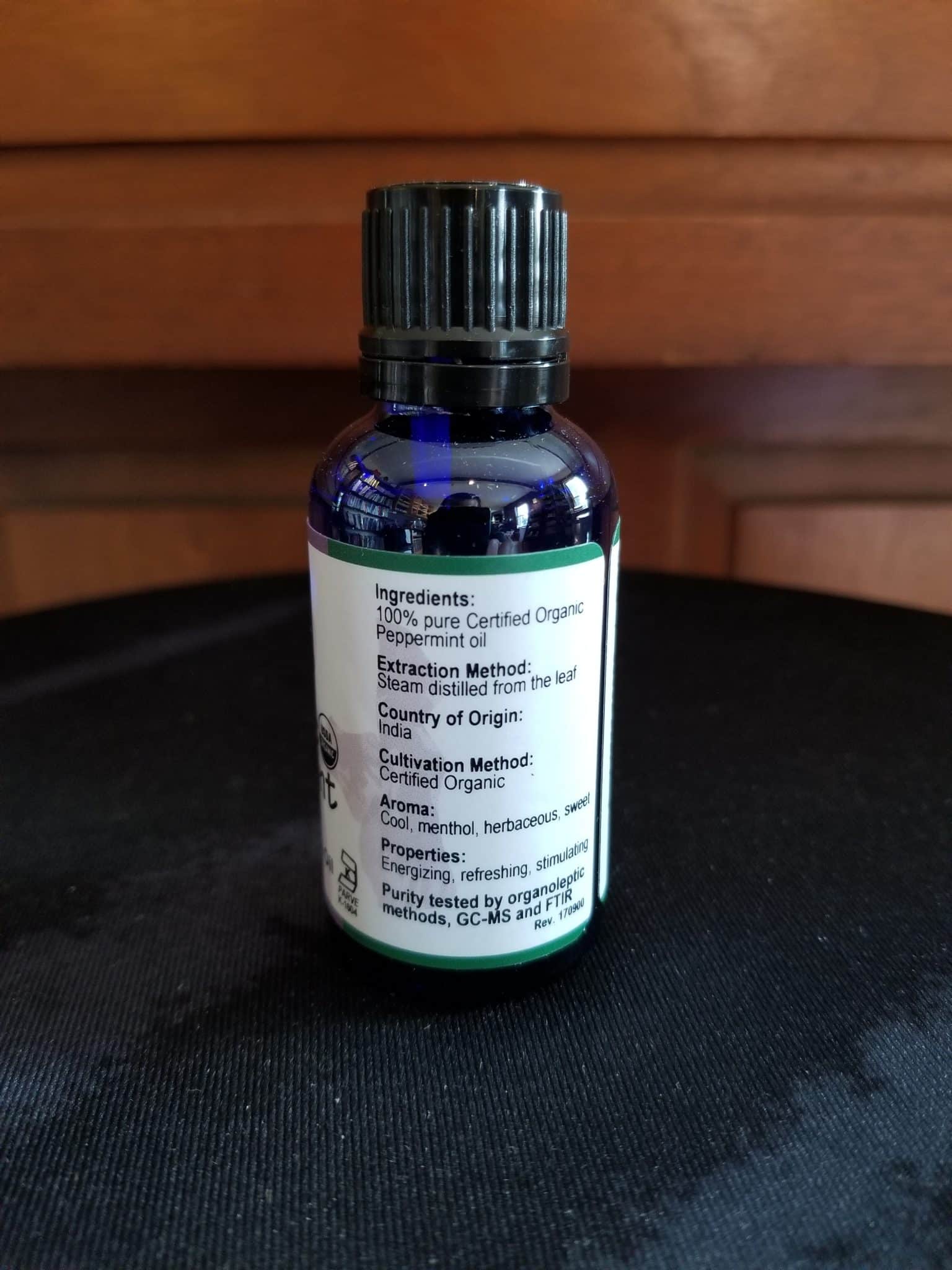 Organic Peppermint Essential Oil 1oz. - Image 2