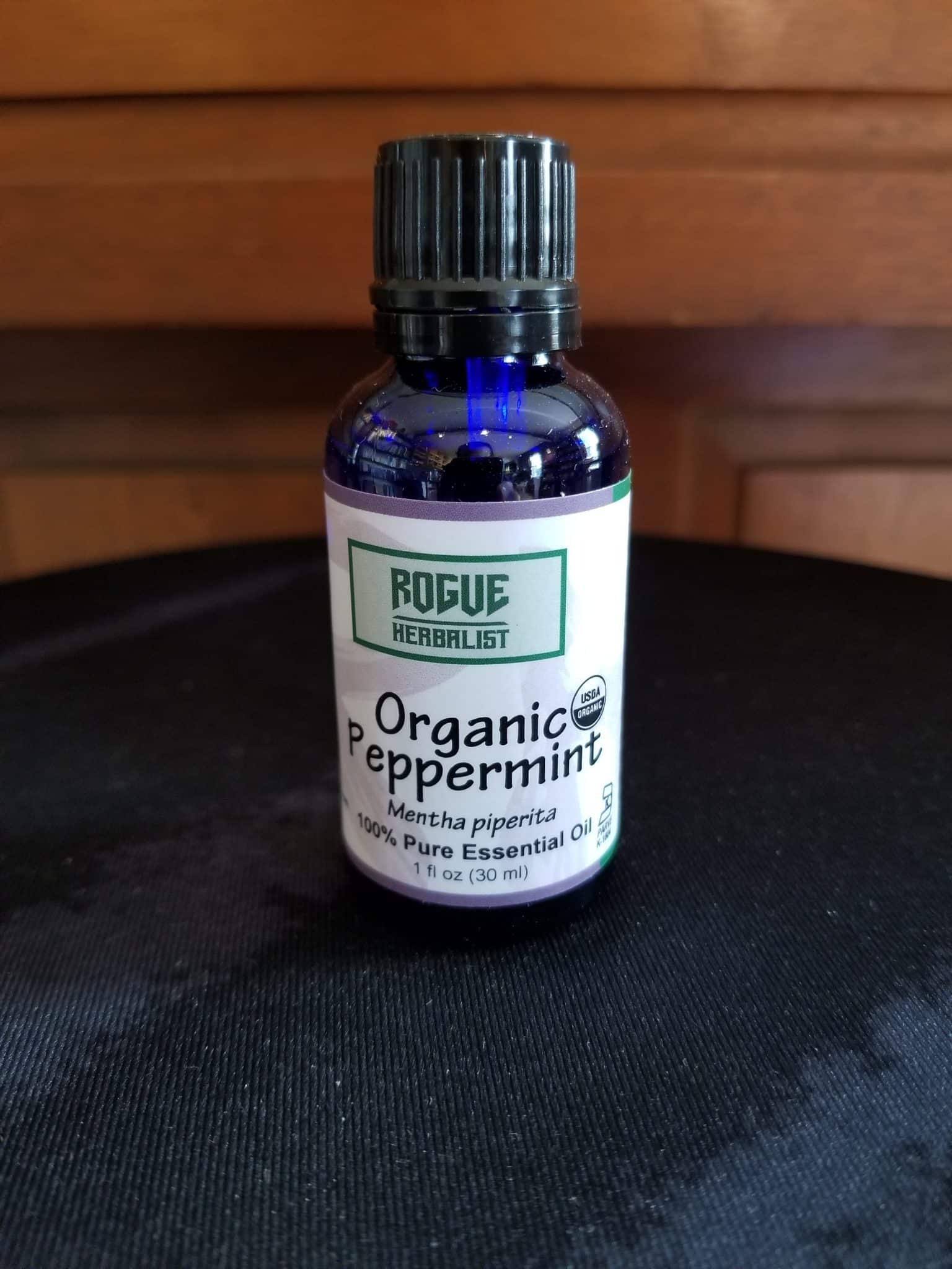 Organic Peppermint Essential Oil 1oz.