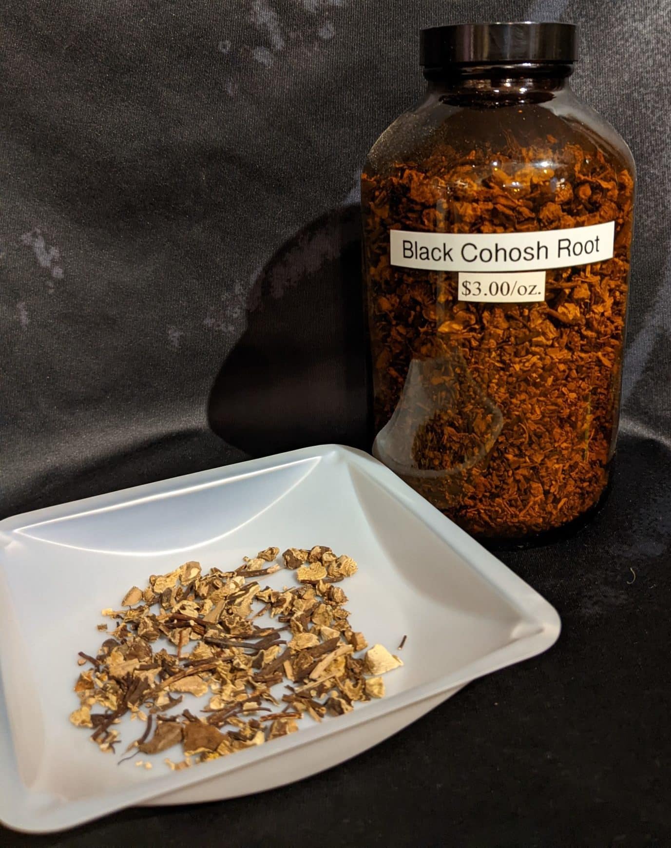 Black Cohosh Root, Organic, 1oz. bag