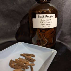 Balinese Long Pepper, Wildcrafted, 1oz.