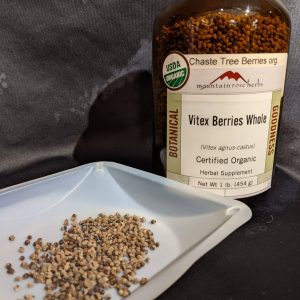 Chaste Tree (Vitex) Berries, Organic, 1oz. bag