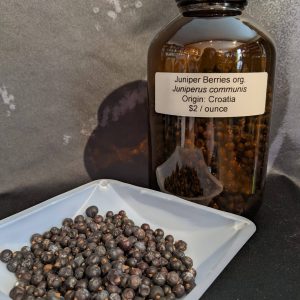 Juniper Berries, Organic, 1oz. bag