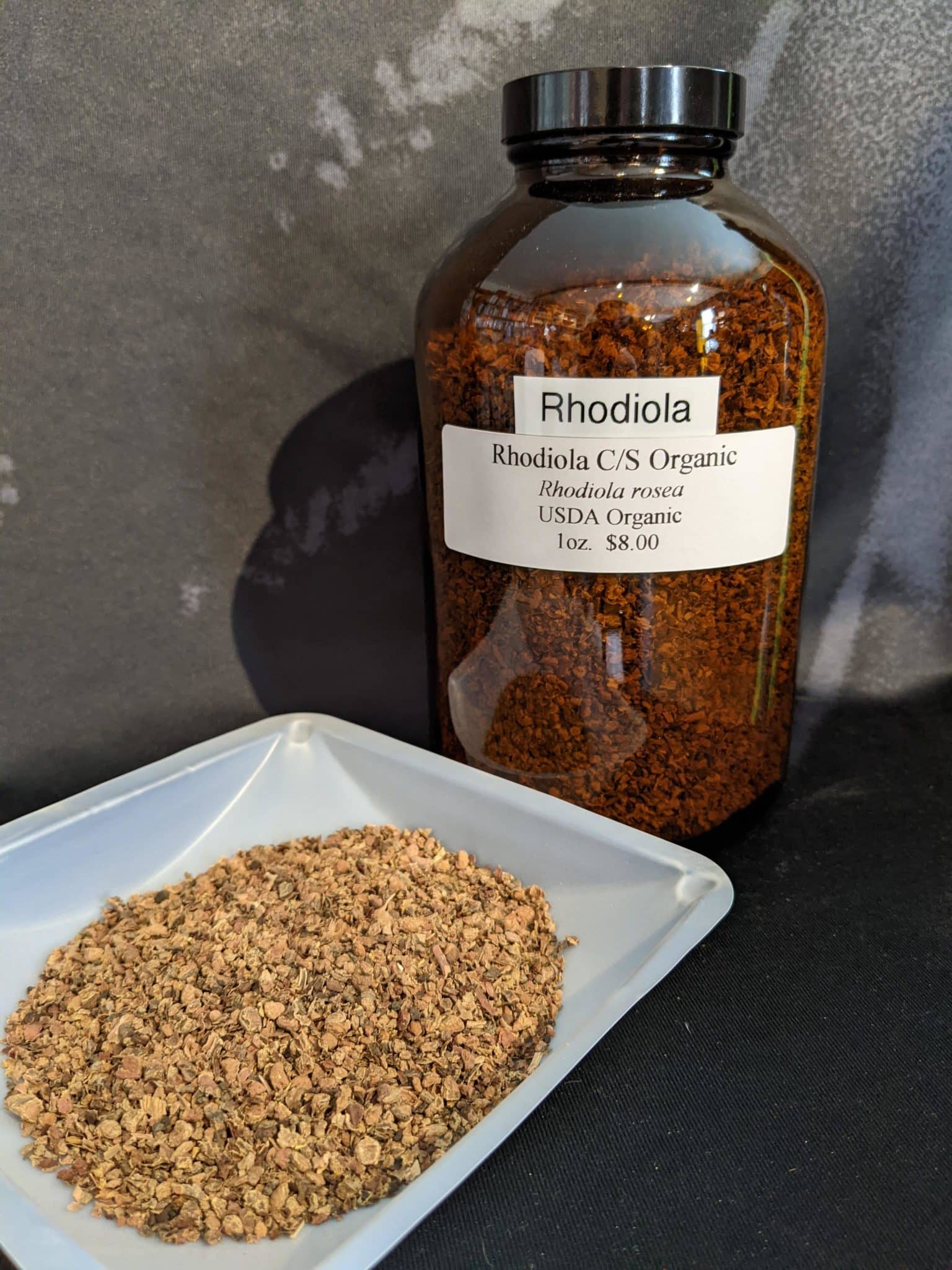 Rhodiola Root, Organic, 1oz. bag