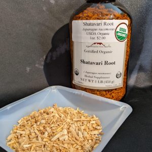 Shatavari Root, Organic, 1oz. bag