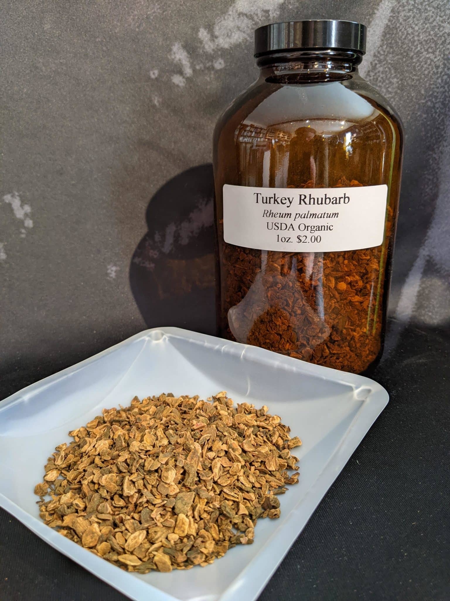 Turkey Rhubarb, Organic, 1oz. bag