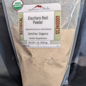 Eleuthero Root Powder, Organic, 1oz. bag