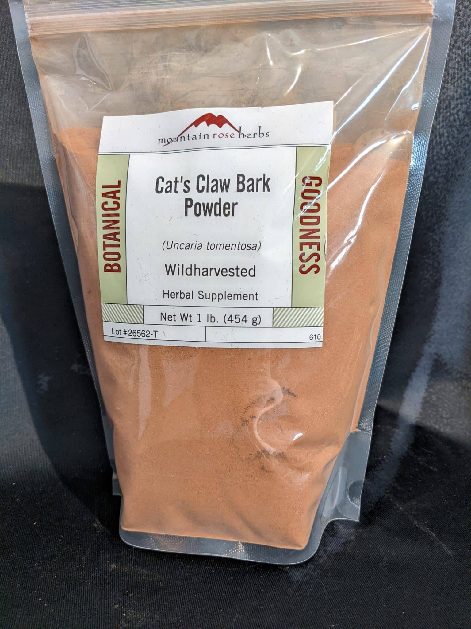 Cat's Claw Powder, Wildcrafted, 1oz. bag