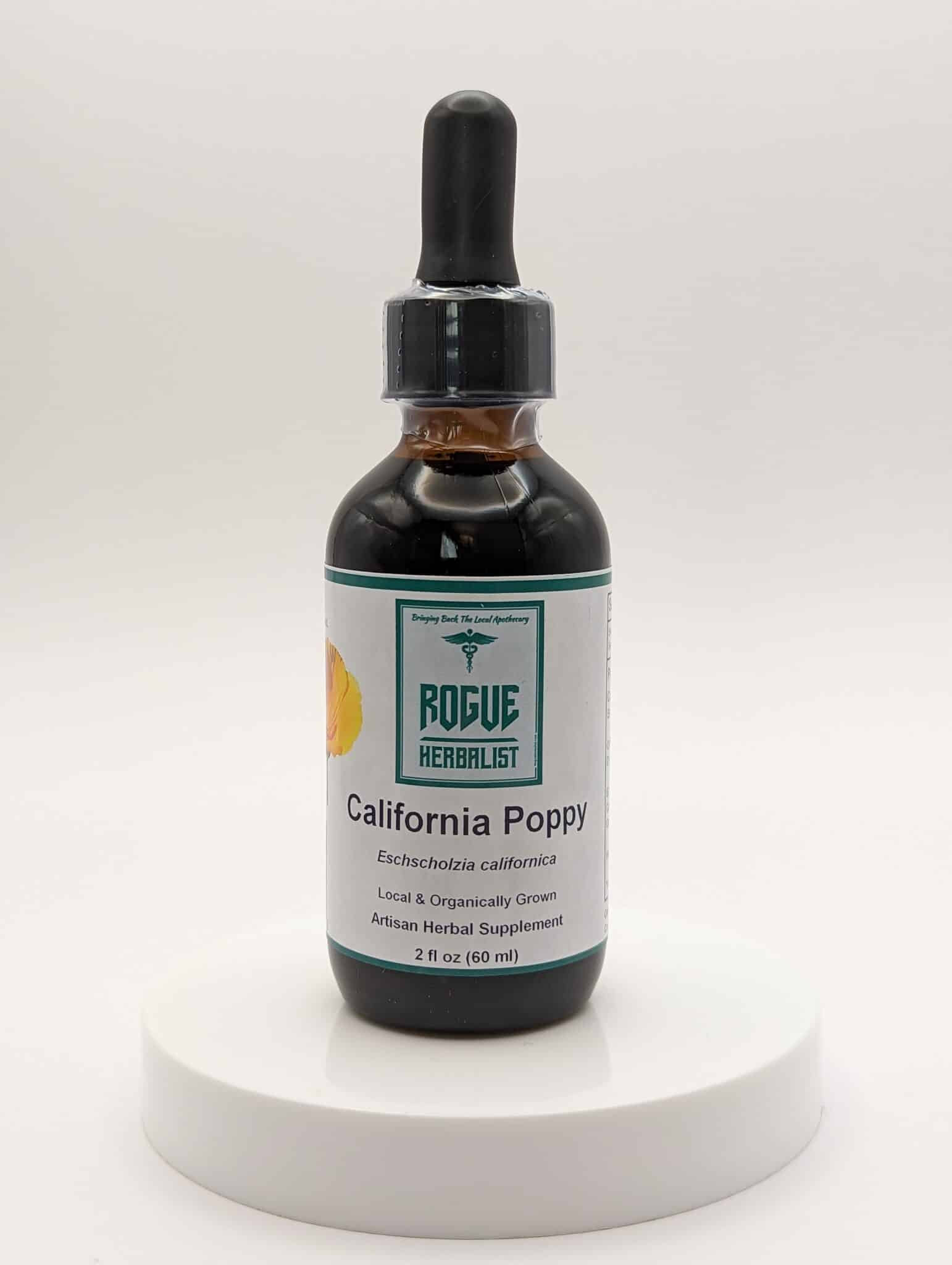 California Poppy Tincture 2oz.