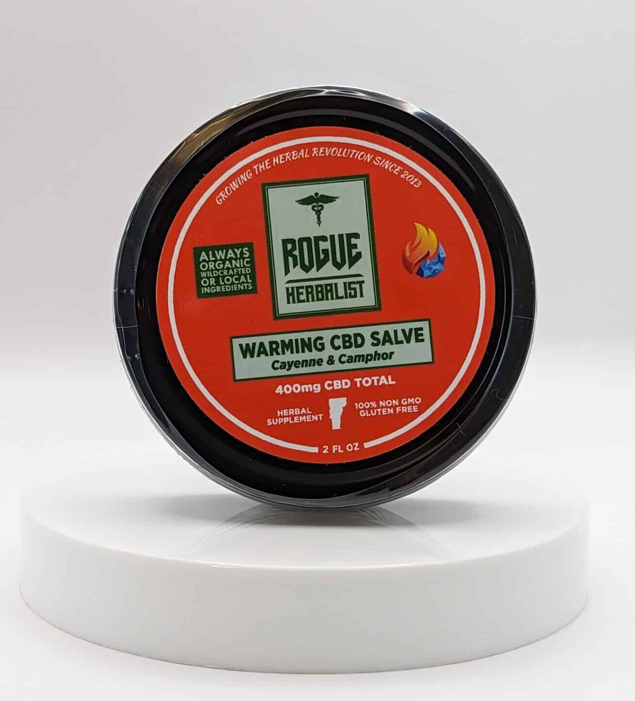 Warming CBD Salve 2oz.